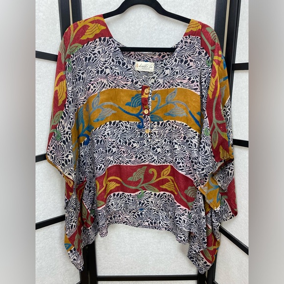 B&W, Gold & Rust Shortie Mu by KB - Picture 2 of 3